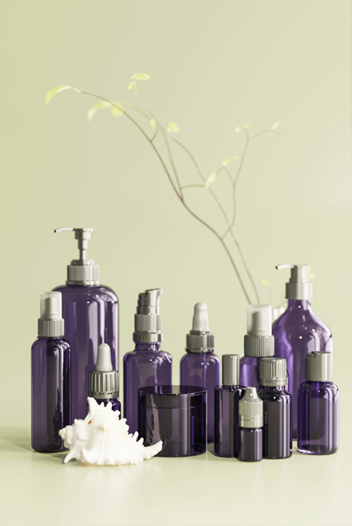 Produção automatizada de cosméticos